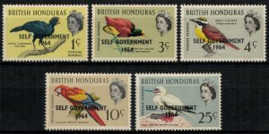 Br. Honduras #182-6*  CV $3.50