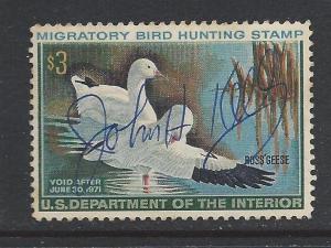 United States Sc # RW37 used 