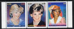 Bangladesh 1998 Princess Diana Commemoration unmounted mi...