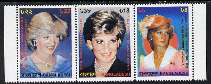 Bangladesh 1998 Princess Diana Commemoration unmounted mi...