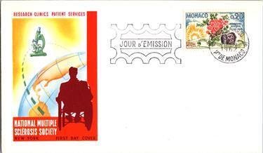 Monaco, Worldwide First Day Cover, Medical