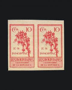 VINTAGE: BOLIVIA 1925 SCOTT #152-54 $180 LOT #9211