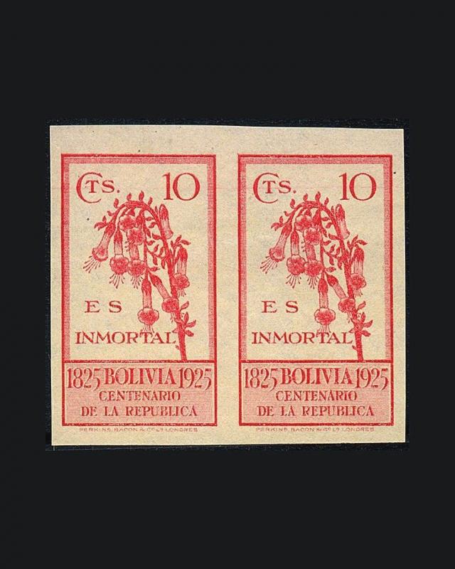 VINTAGE: BOLIVIA 1925 SCOTT #152-54 $180 LOT #9211