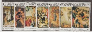 Grenada Scott #708-714 Stamp - Mint NH Set
