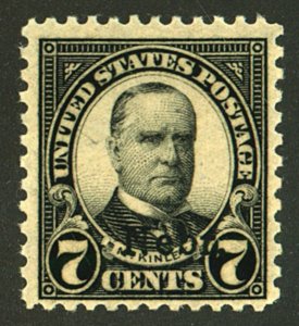 U.S. #676 MINT OG LH