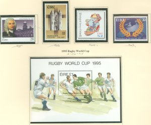 Ireland #966/975-978 Mint (NH) Single (Complete Set) (Sports)