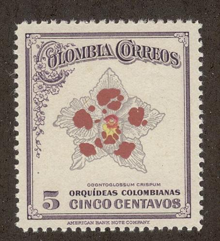 COLOMBIA SC# 549 F-VF MNH 1947