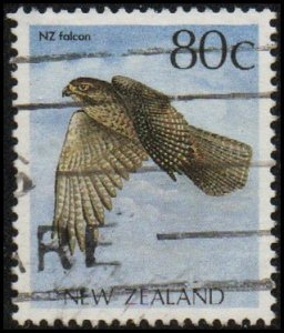 New Zealand 928 - Used - 80c N. Z. Falcon (1993) (cv $0.70)