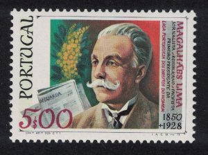 Portugal Magalhaes Lima journalist and pacifist 1978 MNH SG#1736