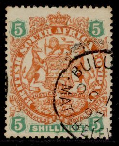 RHODESIA QV SG49, 5s chestnut & emerald, FINE USED. Cat £18. CDS