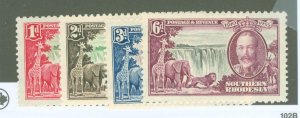 Southern Rhodesia #33-6 Unused Single (Complete Set)