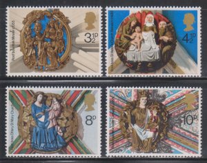 Great Britain,  Christmas (SC# 732-735) MNH SET