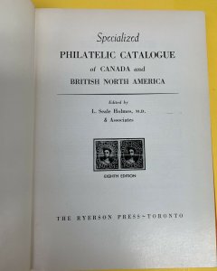 Holmes Specialized Catalogue of Canada & British North America, L. Seale Holmes