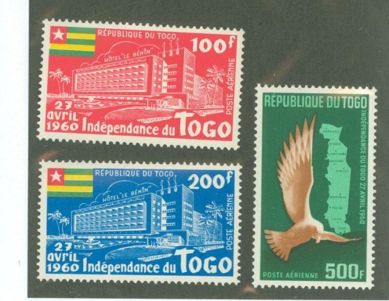 Togo #C31-3 Mint (NH) Single (Complete Set)