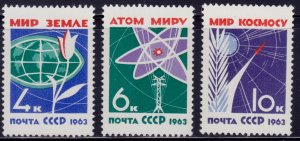 Russia, 1963, World Without Arms and Wars, #2720, MNH.++