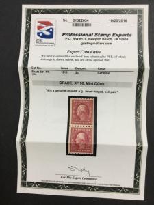 MOMEN: US STAMPS #391 MINT OG NH PSE GRADED CERT XF-90