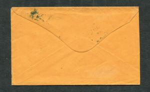 Postal History - Keene NH 1864 Blue Serified Year Dated CDS Grid #65 Cover B0222