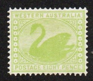 Western Australia 81 Mint hinged.  Wmk. 70.