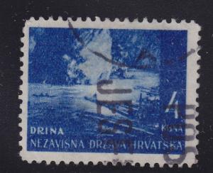 Croatia 37 Drina River 1941