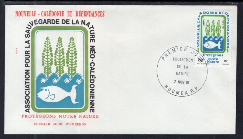 New Caledonia 469 U/A FDC