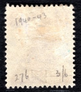 INDIA KGVI Stamp 12a Mint MM 1940-1943 ex Commonwealth Collection OBLUE29