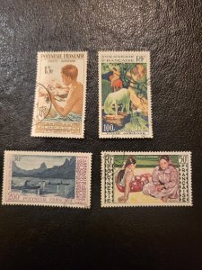 Stamps French Polynesia Scott #C24-7 used