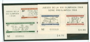 Mexico #975a/C320a Mint (NH) Souvenir Sheet (Olympics)