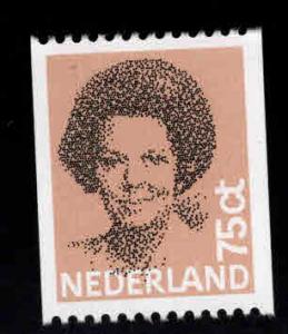 Netherlands Scott 633 MNH** 75c Queen Beatrix coil stamp