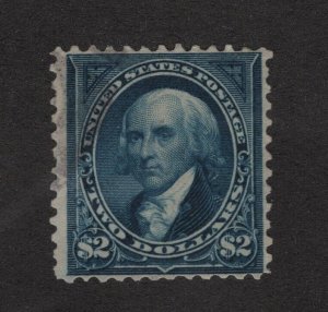 277 F-VF used neat cancel with nice color cv $ 400 ! see pic !
