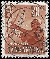 TANGANYIKA   #48 USED (2)