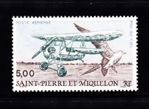 ST. PIERRE & MIQUELON SC# C66 POU-DU-CIEL - MNH