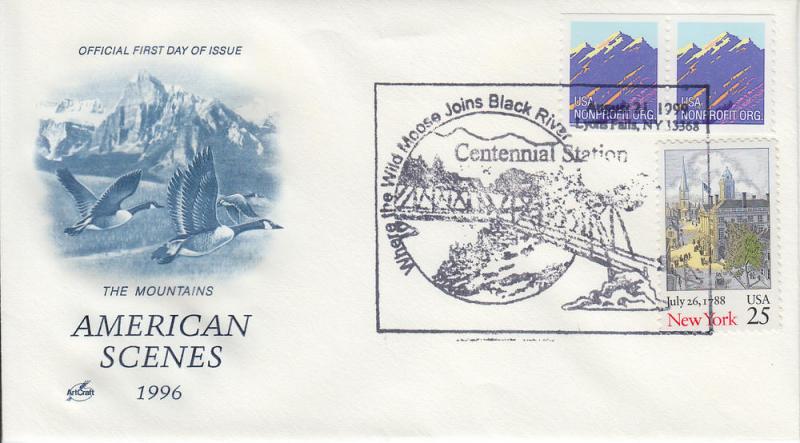 1999 Lyons Falls NY Centennial  Pictorial