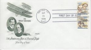 1978 Wright Brothers (Scott C91-2) Artmaster FDC