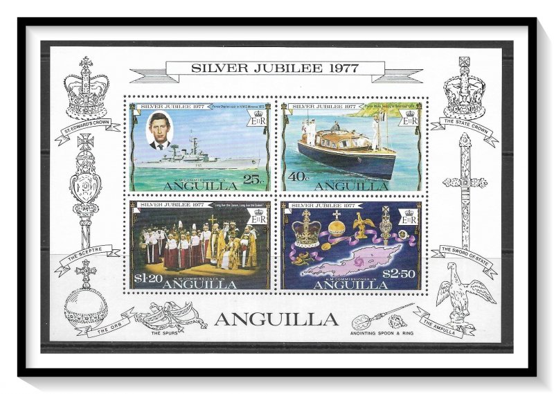 Anguilla #274a QE II Silver Jubilee Souvenir Sheet MNH