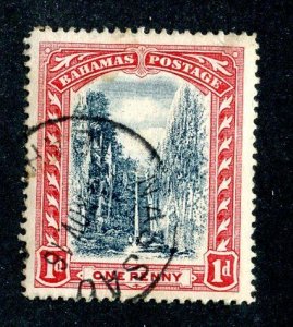 1916  Sc #48 used cv.$3.25 ( 706 Bahamas )