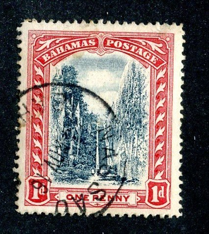 1916  Sc #48 used cv.$3.25 ( 706 Bahamas )