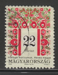 Hungary 3468 Folk Designs 1995