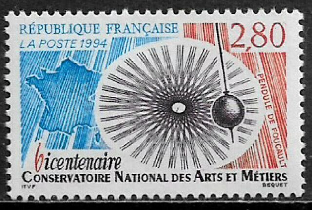 France #2436 MNH Stamp - Conservatory of Arts and Crafts