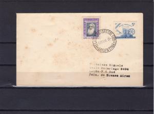 Argentina 1945 Letter send from Orcadas del Sur Islands to Buenos Aires