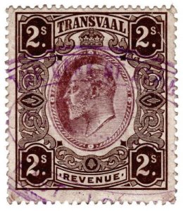 (I.B) Transvaal Revenue : Duty Stamp 2/- 