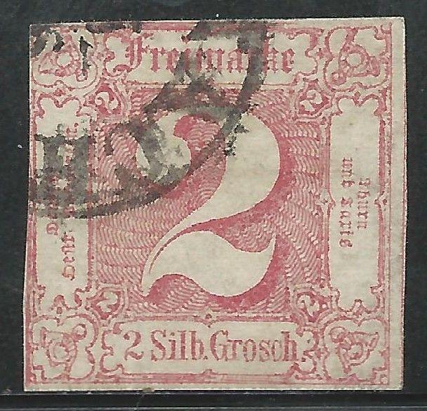 German States Thurns & Taxis Scott #11 Used Sound Stamp