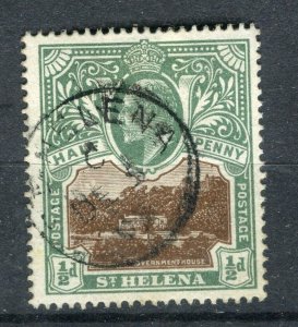 ST.HELENA; 1903 early Ed VII issue fine used 1/2d. value fair Postmark