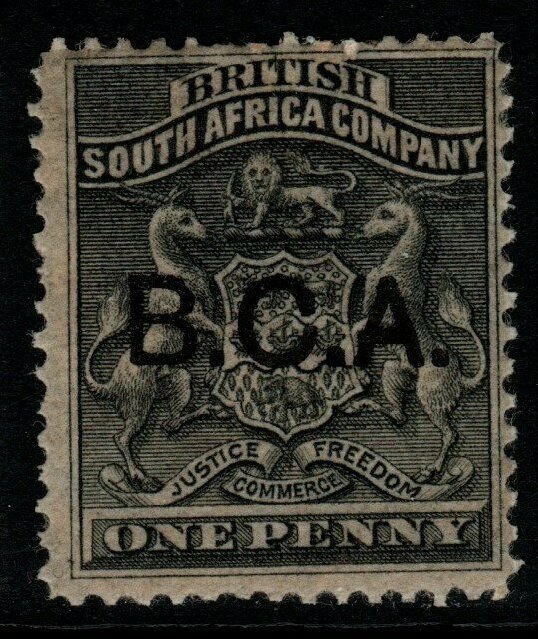 NYASALAND SG1 1891 1d BLACK MTD MINT