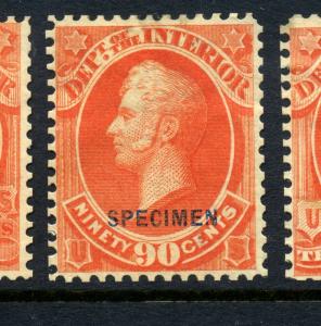 Scott #O24S Interior Dept. Special Printing Specimen Official Stamp (Stk #O24-2)