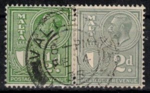 Malta - Scott 168 & 171 Pair