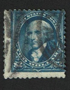 Scott #262 Verg Good-used. SCV - $1,200.00.