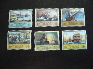 Stamps - Jersey - Scott# 300-305 - Mint Never Hinged Set of 6 Stamps