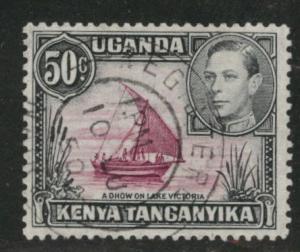 Kenya Uganda and Tanganyika KUT Scott 79 Used perf 13x12.5