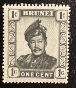 Brunei #83 MNHOG F/VF 1c - Nice clean issue! 1952 [W2.2.3]