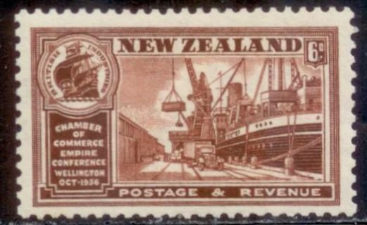 New Zealand 1936 SC# 222 MNH-OG E170